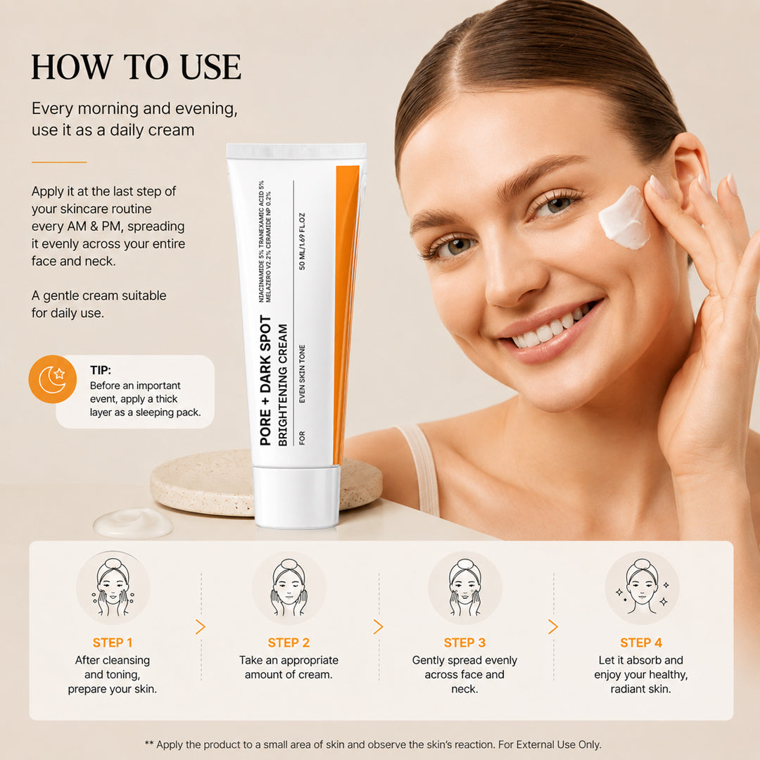 Pure + Skin Pore + Dark Spot Brightening Cream